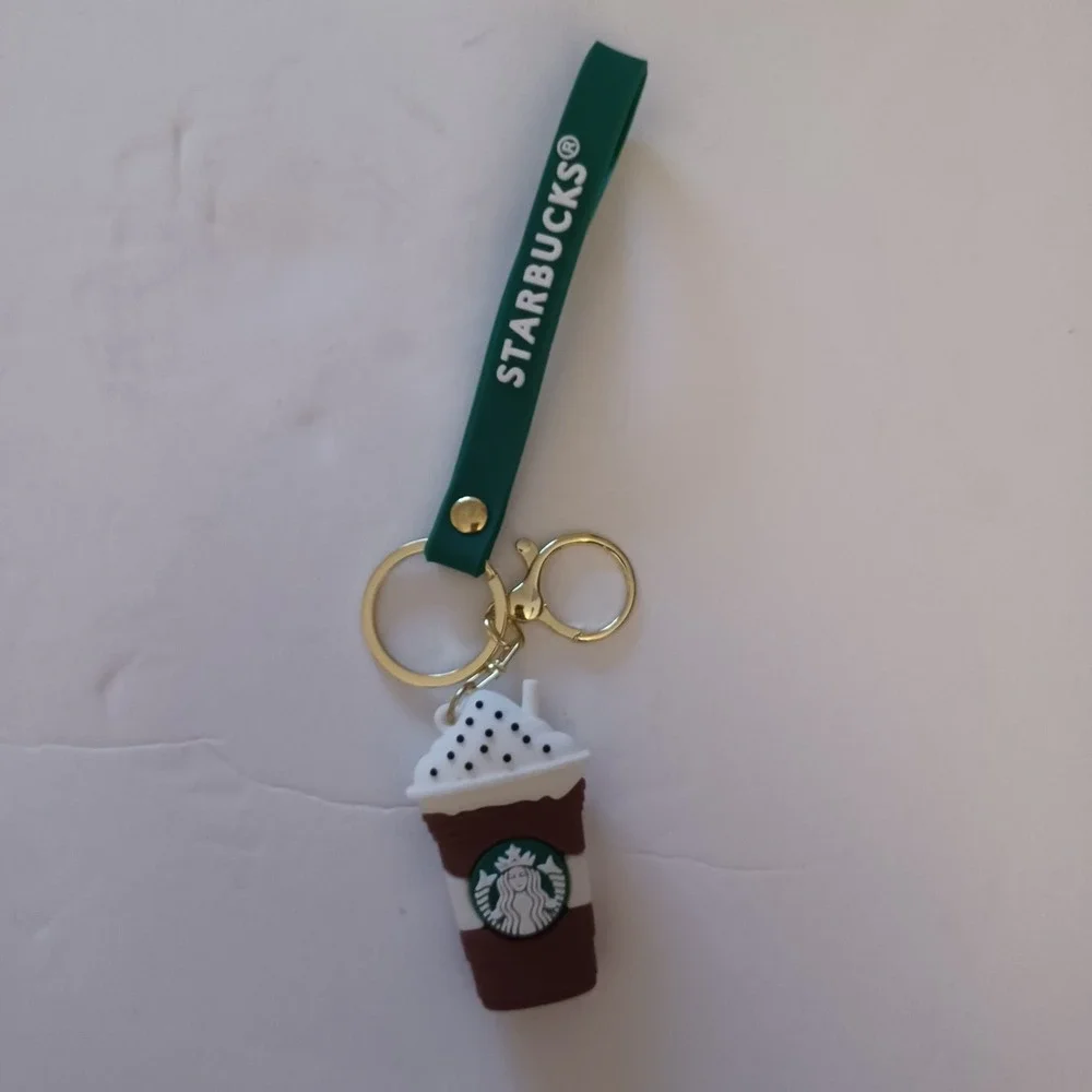 Starbucks Keychain Bag Charm Mini Frappuccino Drink